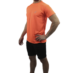 REMERA CROSS HOMBRE NARANJA - CorpoFit | Fabricantes de Indumentaria Deportiva | #MañanaEsTarde