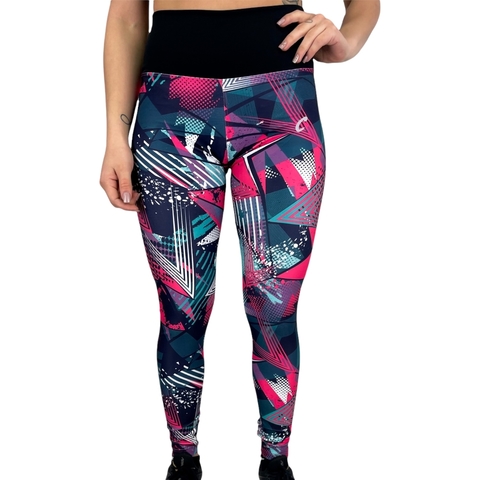 Calzas Largas Leggings Sublimada Mujer Deportivas Sport