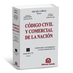 PROMO 107: GPP Alimentos + GPP Divorcio y convenio regulador (con Contenido Digital de Descarga) + Tomo II. Familia CCCN Comentado. (Ed. Rústica) (Dirección: Ameal) - Editorial Estudio