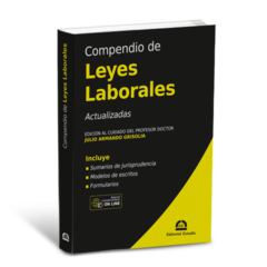 Compendio de Leyes Laborales (Libro Físico + Libro Digital) - comprar online