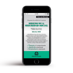 Guía de Estudio de Derecho de la Seguridad Social (Libro Físico + Libro Digital) en internet