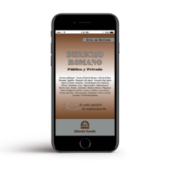 Guía de Estudio de Derecho Romano (Libro Físico + Libro Digital) - Editorial Estudio