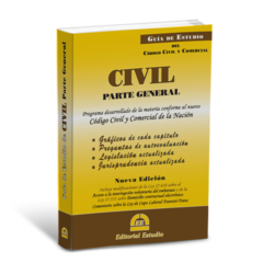 Guía de Estudio de Civil -Parte General- - comprar online