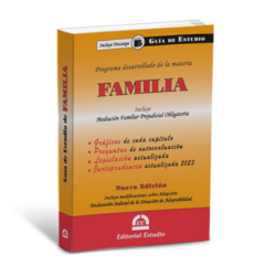 PROMO 6: Guía de Estudio de Familia + Código Civil y Comercial Explicado 2021 (Tomo I) - comprar online