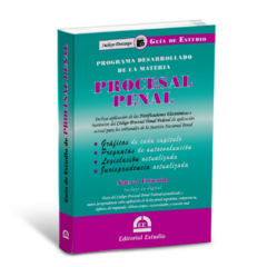 PROMO 185: GE Penal Especial + GE Penal Finalista + GE Procesal Penal + REGALO Código Penal, Código Procesal Penal de la Nación, Código Procesal Penal Federal y Constitución Nacional (Anillado) - Editorial Estudio