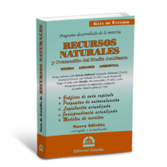 Guía de Estudio de Recursos Naturales (Libro Físico + Libro Digital) - comprar online