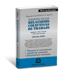 PROMO 169: Guías de Estudio de: Laboral + Relaciones Colectivas de Trabajo + Relaciones Individuales de Trabajo + Derecho de la Seguridad Social - online store