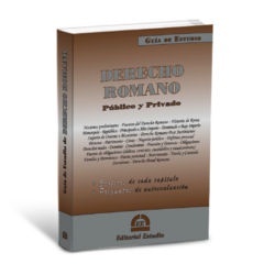 Guía de Estudio de Derecho Romano (Libro Físico + Libro Digital) - comprar online