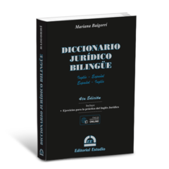 Diccionario Jurídico Bilingüe - comprar online