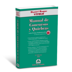 Manual de Concursos y Quiebras (Libro Físico + Libro Digital) (incluye Descarga y Actualización on-line de Material Complementario) - comprar online