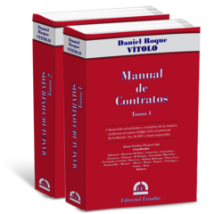 Manual de Contratos (Tomo 1 y Tomo 2) - (Daniel R. VÍTOLO) - buy online