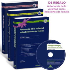 PROMO 125: GPP Divorcio y convenio regulador + GPP Alimentos + REGALO GPP Autonomía de la voluntad en las relaciones de familia