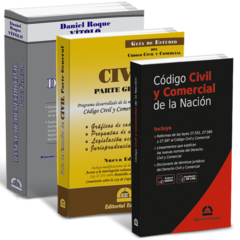 PROMO 129: GE Civil + Manual Derecho Civil + Código Civil y Comercial
