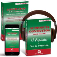 Guía de Estudio de Contratos + AudioGuía de Contratos + Guía de Estudio de Contratos (libro digital)