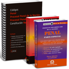 PROMO 150: GE Penal Especial + GE Penal Finalista + Código Penal, Código Procesal Penal de la Nación, Código Procesal Penal Federal y Constitución Nacional (Anillado)