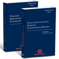 PROMO 155: Temas Estructurales Dcho. Internacional Privado + Temas Dcho. Integración - comprar online