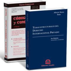 PROMO 156: Temas Estructurales del Derecho Internacional Privado (Soto) + Tomo IV. Sucesiones-Reales-Internacional Privado. CCCN Explicado