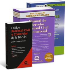 PROMO 158: GE Procesal Civil y Comercial + Manual Dcho.Procesal Civil y Com. + Código Proc.Civil y Comercial