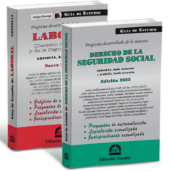 PROMO 171: Guía de Estudio de Laboral + Guía de Estudio Derecho de la Seguridad Social