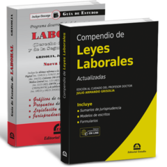 PROMO 19: Guía de Estudio de Laboral + Compendio de Leyes Laborales