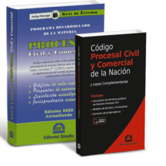 PROMO 22: Guía de Estudio de Procesal Civil y Comercial + Código Procesal Civil y Comercial