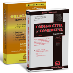 PROMO 3: Guía de Estudio de Obligaciones + Código Civil y Comercial Explicado 2021 (Tomo II)