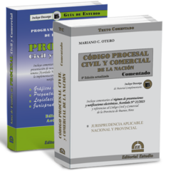 PROMO 49: Guía de Estudio de Procesal Civil y Comercial + Código Procesal Civil y Comercial Comentado