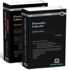 PROMO 63: GM Demandas Laborales (con Contenido Digital Descargable) + GM Escritos y Documentos Laborales (con Contenido Digital Descargable)