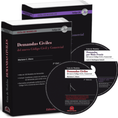 PROMO 68: Guía de Modelos de Demandas Civiles (con CD-ROM) + Guía de Modelos de Demandas por Mala Praxis (con CD-ROM)