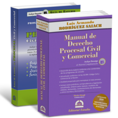 PROMO 88: Manual de Derecho Procesal Civil y Comercial + Guía de Estudio de Procesal Civil y Comercial