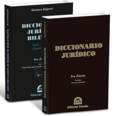 PROMO DICCIONARIOS (Diccionario Jurídico + Diccionario Jurídico Bilingüe)