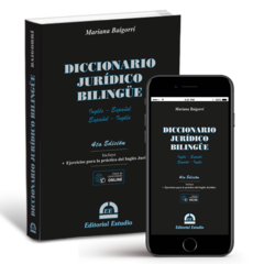 Diccionario Jurídico Bilingüe (Libro Físico + Libro Digital)