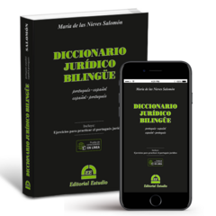 Diccionario Jurídico Bilingüe Portugués (Libro Físico + Libro Digital)
