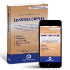 Guía de Estudio de Constitucional (Libro Físico + Libro Digital)