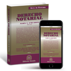 Guía de Estudio de Derecho Notarial (Libro Físico + Libro Digital)