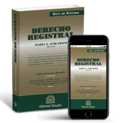 Guía de Estudio de Derecho Registral (Libro Físico + Libro Digital) - buy online