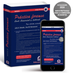 Manual de Práctica Forense -Rústico - (LIBRO FÍSICO + LIBRO DIGITAL) (con Contenido Digital de Descarga)