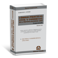 PROMO 172: Código Procesal Civil Nación Comentado + Código Procesal Civil Prov. Bs. As Comentado en internet