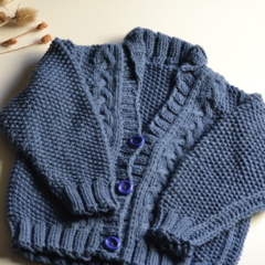 Sweater Alelí Azul (24 M) - comprar online