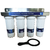 Filtro de agua 4 etapas conexión de media ½ PuriPlus Carcasa 10 pulgadas Blanco c -513- - comprar online
