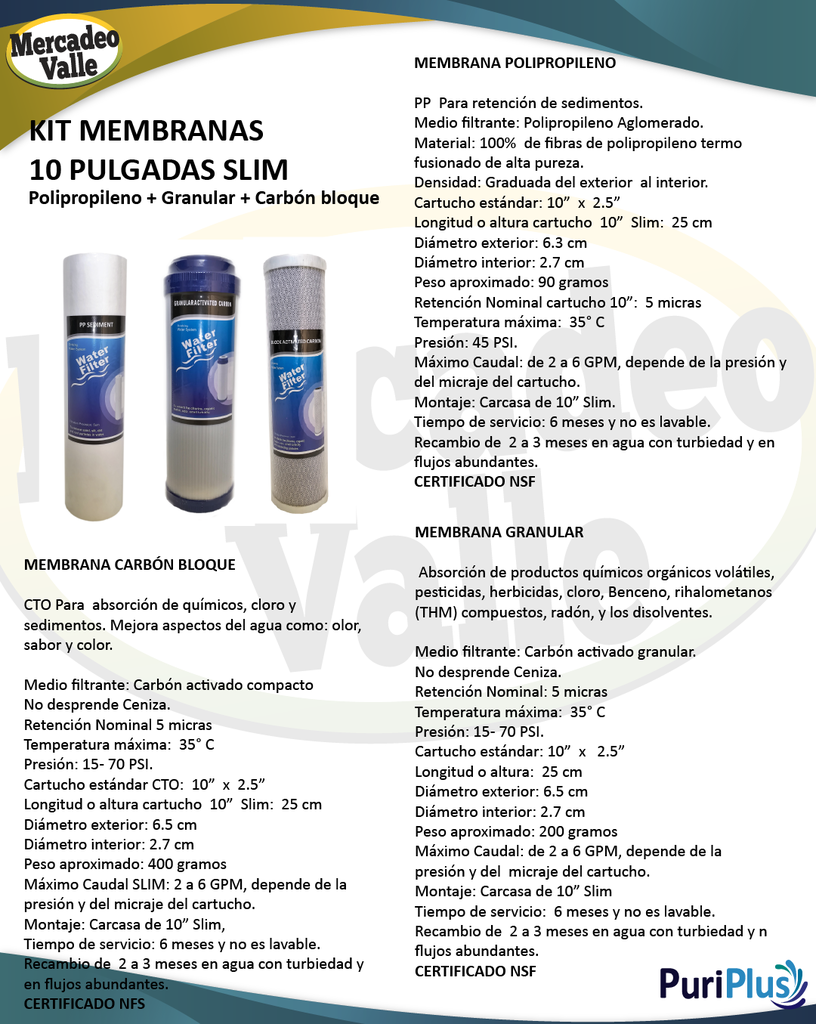 Filtro Osmosis Inversa 6 Etapas 75gpd Lampara Uv + Equipo