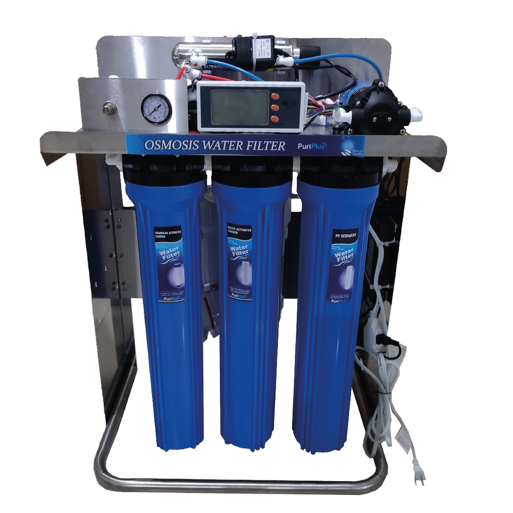 Purificador de Agua por Osmosis Inversa 5 etapas con bomba