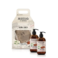Kit Duo Creme Jazmin y Canela Marchand D'Aromes