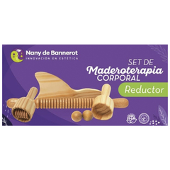 Set Maderoterapia Corporal Reductor Nany de Bannerot