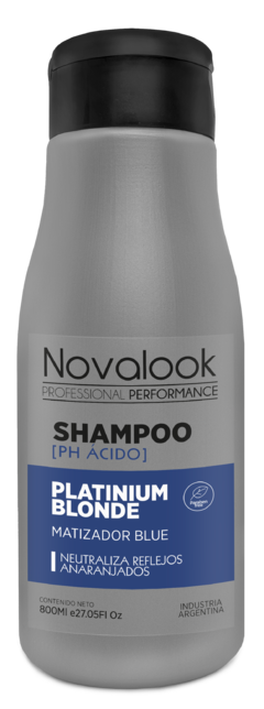 Shampoo Matizador Azul Novalook - comprar online