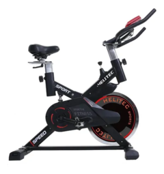 Bicicleta Spinning Indoor Profesional 18kg - Helitec