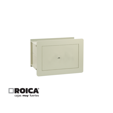 CAJA FUERTE P/EMPOTRAR EN PARED CON LLAVE 25X35X20