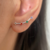 Brinco Ear Cuff Colorido