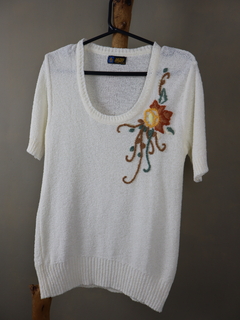 blusa vintage bazzo - M - Cora Brecho