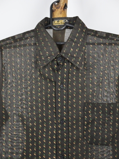 camisa vintage rosa negra - M/G - comprar online